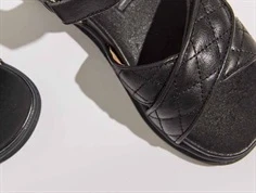 Bisgaard Obi sandal sort til tweens